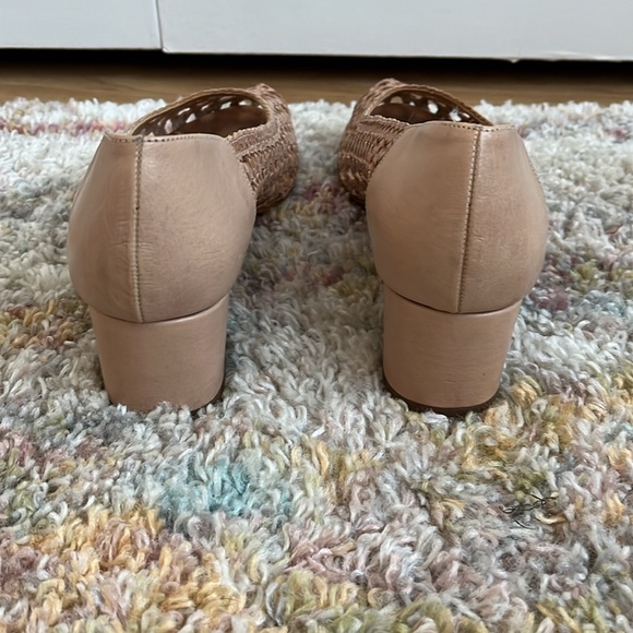 Naguisa, shoes, made in Spain, tan leather, size 39 - Picture 3 of 4